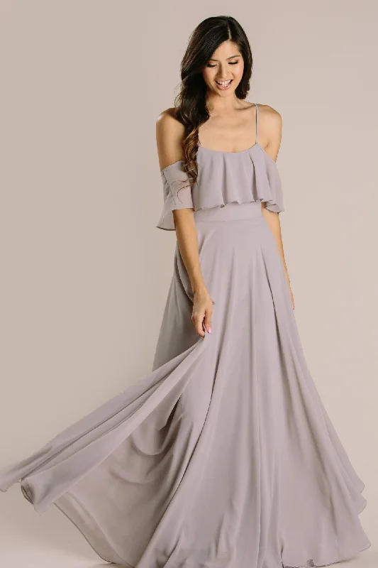 Adele Ruffle Maxi Dress