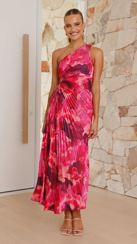 Laken Maxi Dress - Pink Floral