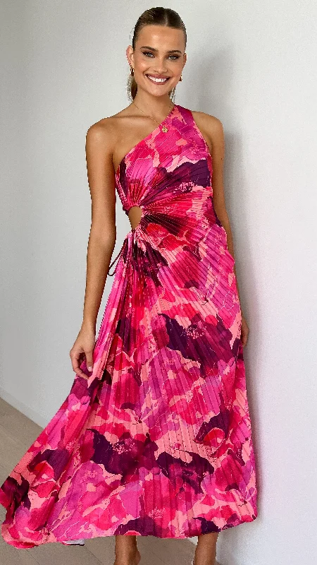 Laken Maxi Dress - Pink Floral