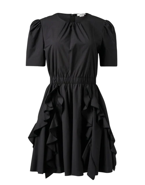 Black Ruffle Dress