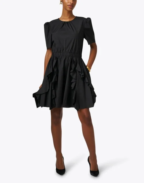 Black Ruffle Dress