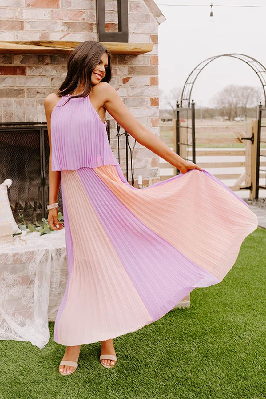 Dreamy Daze Pleated Maxi