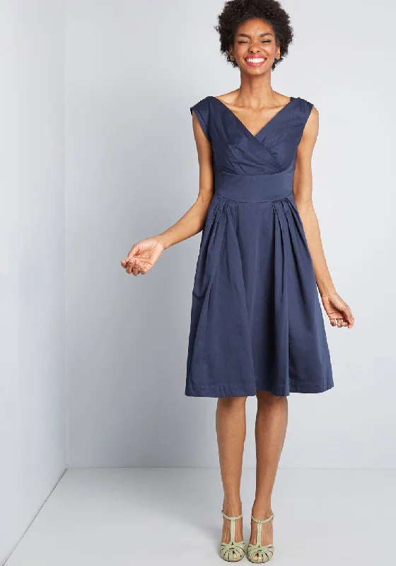 Keener Postures A-Line Dress