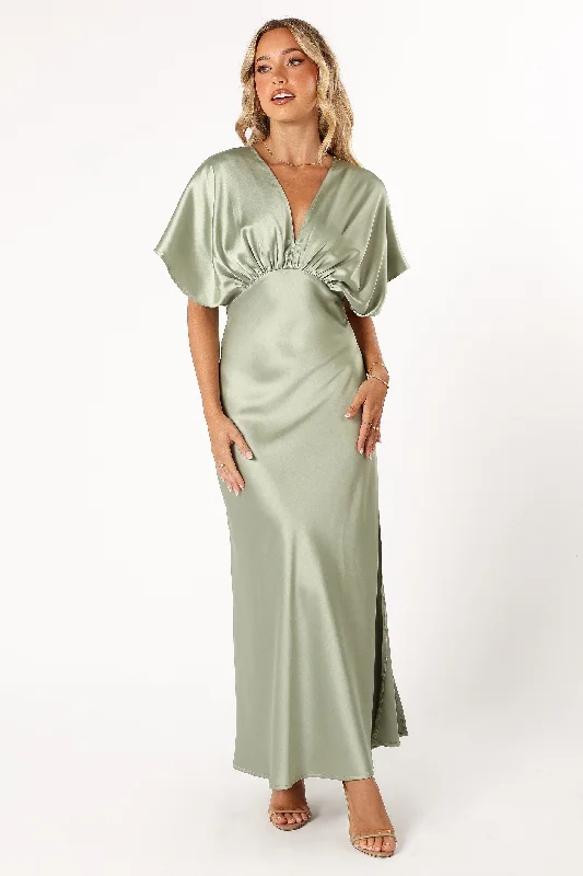 Ricki Maxi Dress - Sage