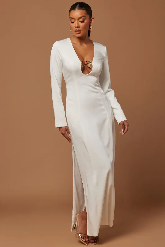 Roxanna Maxi Dress - White