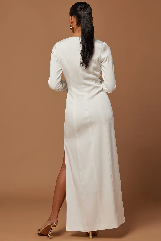 Roxanna Maxi Dress - White