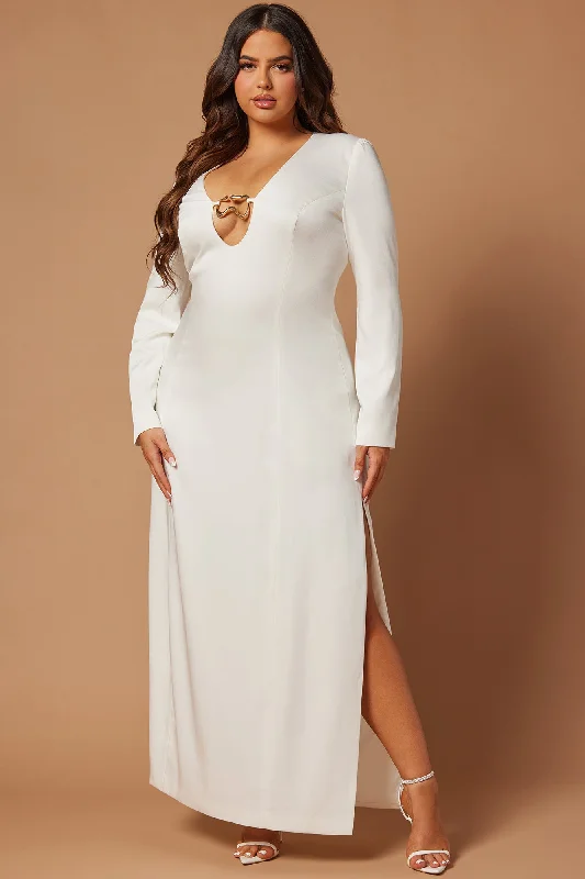 Roxanna Maxi Dress - White