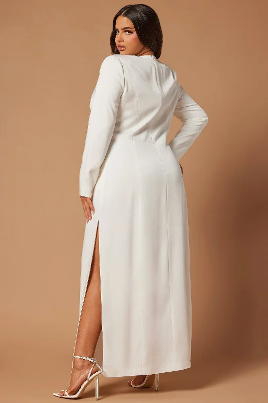 Roxanna Maxi Dress - White