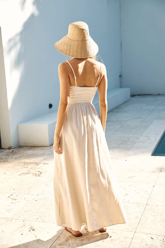 SEVEN WONDERS Zephy Maxi Dress Sand