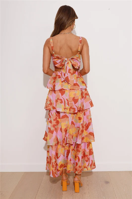 She Found Love Maxi Dress Pink