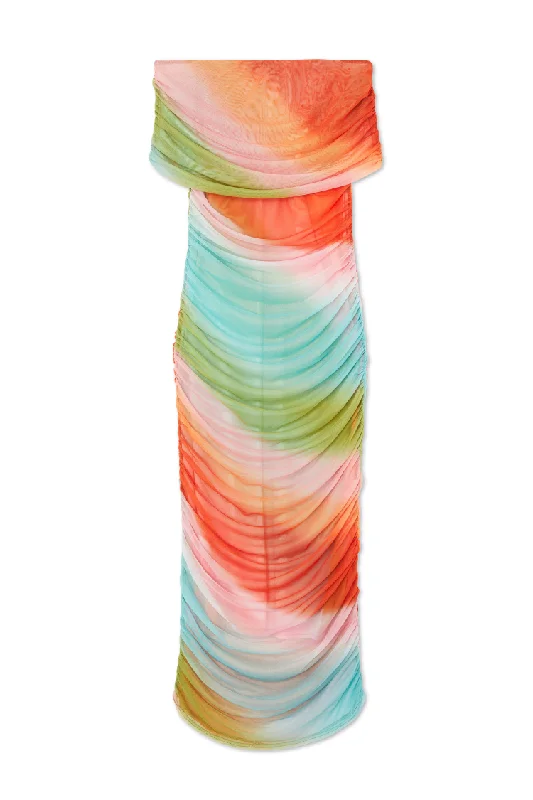 Summer Ombre Mesh Dress