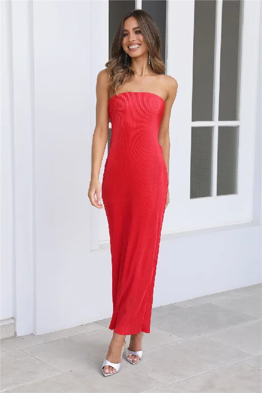 What You Need Maxi Dress Red