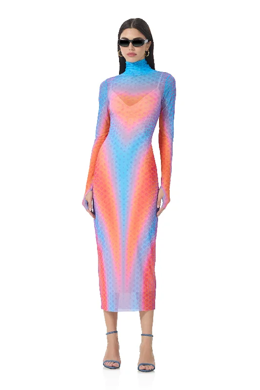 Shailene Dress - Cyber Heart