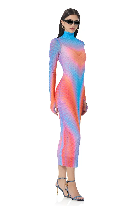 Shailene Dress - Cyber Heart