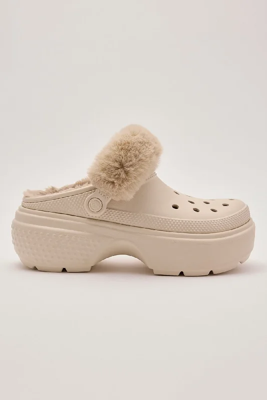 Crocs Stomp Lined Clog Stucco