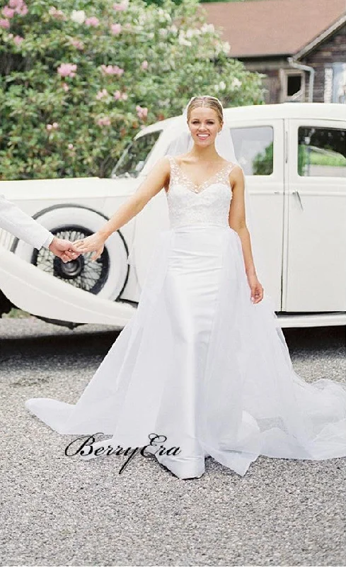 Elegant Fashion Wedding Dresses, Popular Lace Wedding Dresses, Bridal Gowns