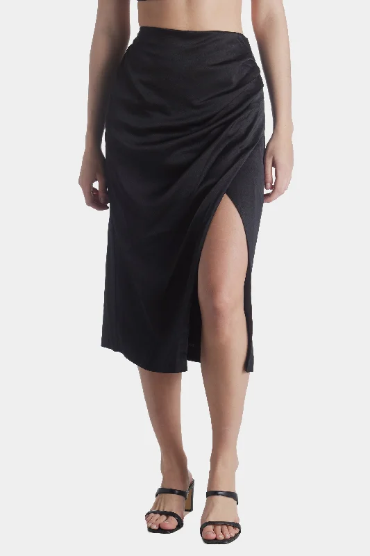 Eyes On Me Midi Skirt