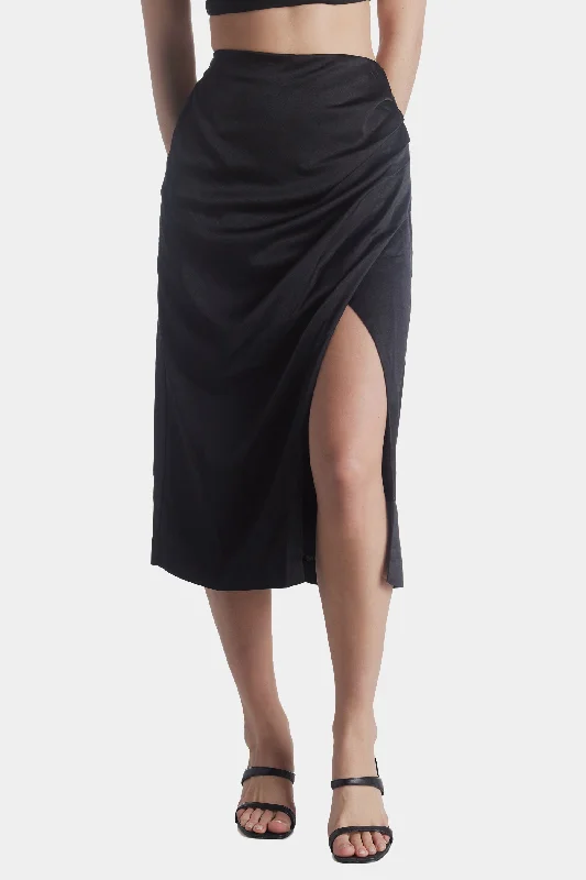 Eyes On Me Midi Skirt