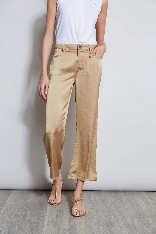 Washed Satin Fluid Pant