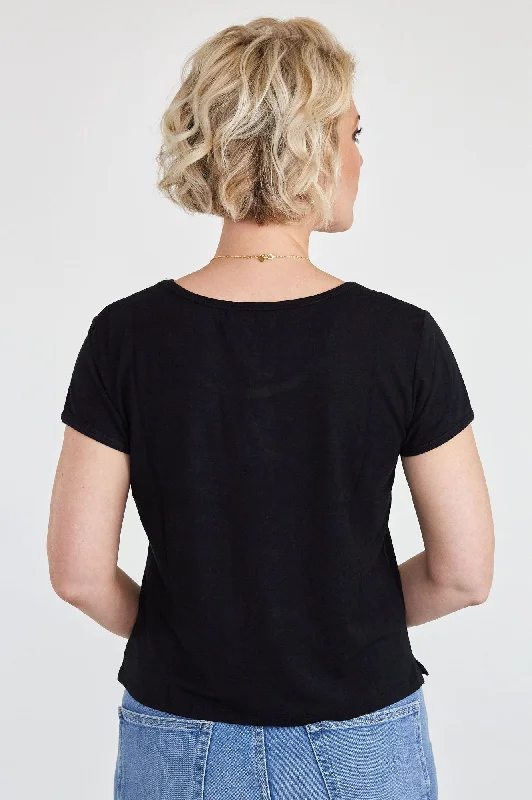 Short T-Shirt | Black